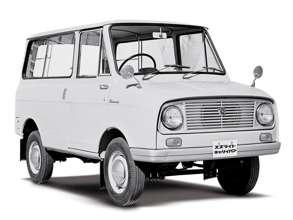 Suzuki Carry Van 1 поколение, минивэн (09.1964 - 12.1965)